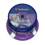 Dvd+r Verbatim 4,7 Gb 16x Printabil Cake 25b