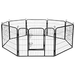 Tarc Modular Pentru Caini 8 Panouri 80x60 Cm Rebel Anim