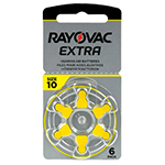 Baterie Auditiva Rayovac 10 Blister 6 Buc