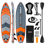 Set Placa Gonflabila Stand Up Paddle Scaun 335x84x15 Cm