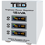 Stabilizator Tensiune Trifazat Servomotor 15kva