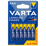Baterie Alcalina Longlife Power Lr03 Blister 6buc Varta