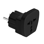 Adaptor Tensiune Universal Negru