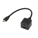 Adaptor Hdmi Tata - 2 Hdmi Mama 30cm