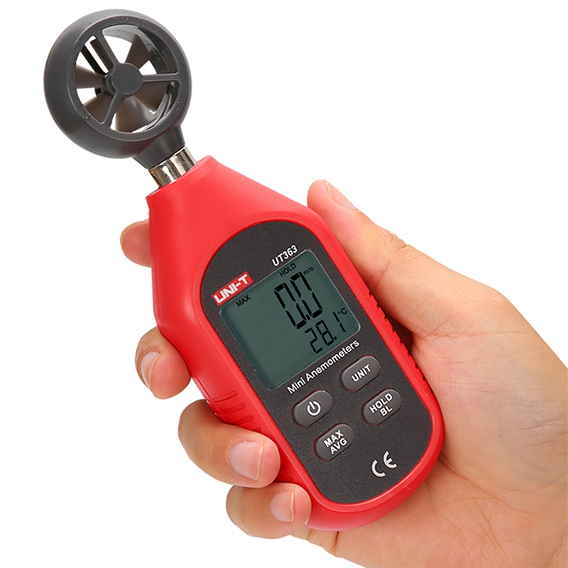 Anemometru Digital Uni-T UT363, Viteza Vant 0-30m/s, Temperatura, Scala Beaufort, MAX/AVG [7]