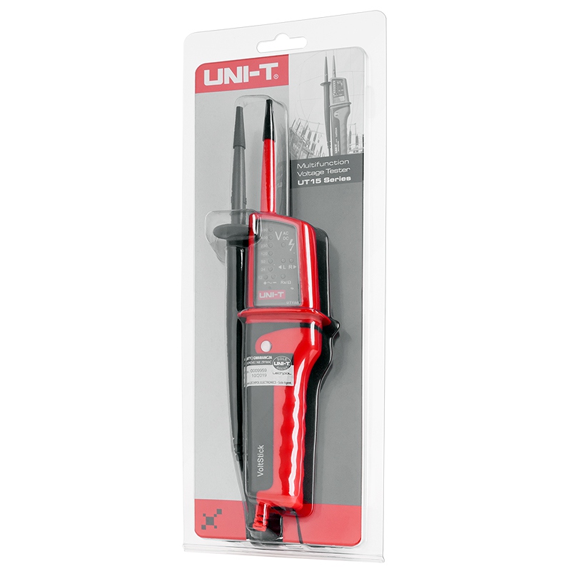 Tester Tensiune Uni-T UT15B, AC/DC 0-690V, Succesiune Faze, Test RCD, Continuitate, Buzzer [5]