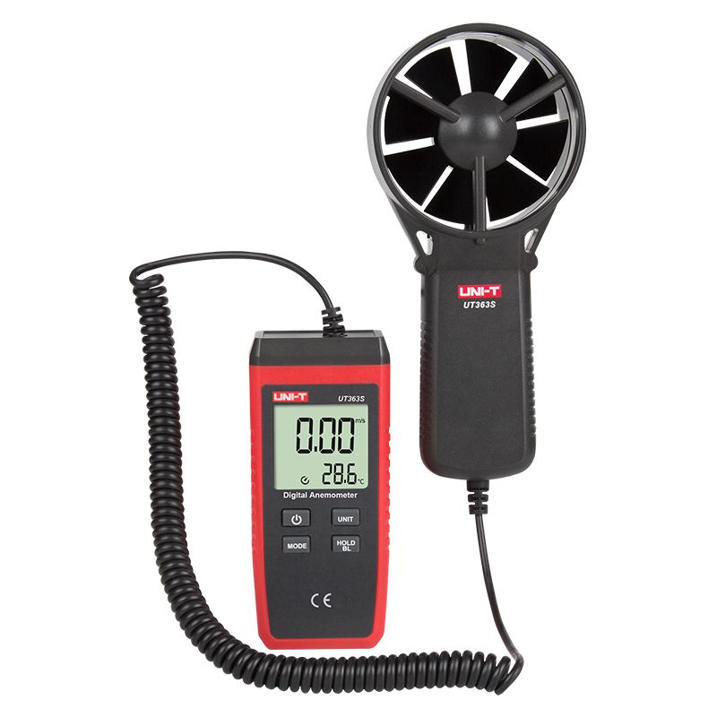 Anemometru Digital Uni-T UT363S, Viteza Vant 0-30m/s, Temperatura, 5 Unitati Masura, MAX/MIN [1]