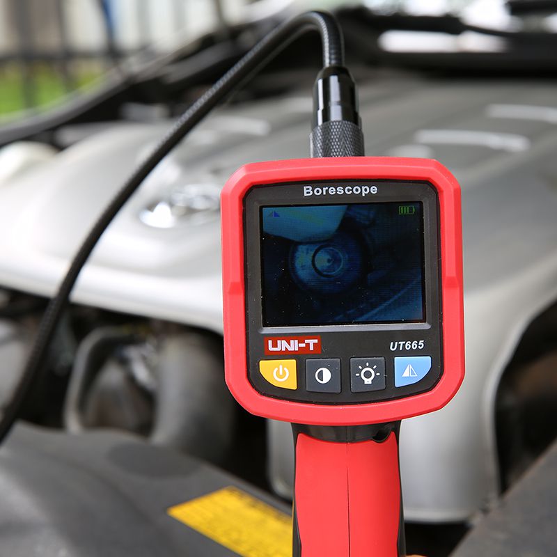 Camera Inspectie Uni-T UT665, Sonda 9mm IP67, Afisaj TFT 2.4 inch, 4 LED, Rotatie Imagine [4]
