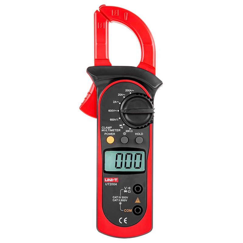 Clampmetru Digital Uni-T UT200A, Capacitate, True RMS, Curent AC/DC, Tensiune, Rezistenta, Autoscalare, Iluminare [1]