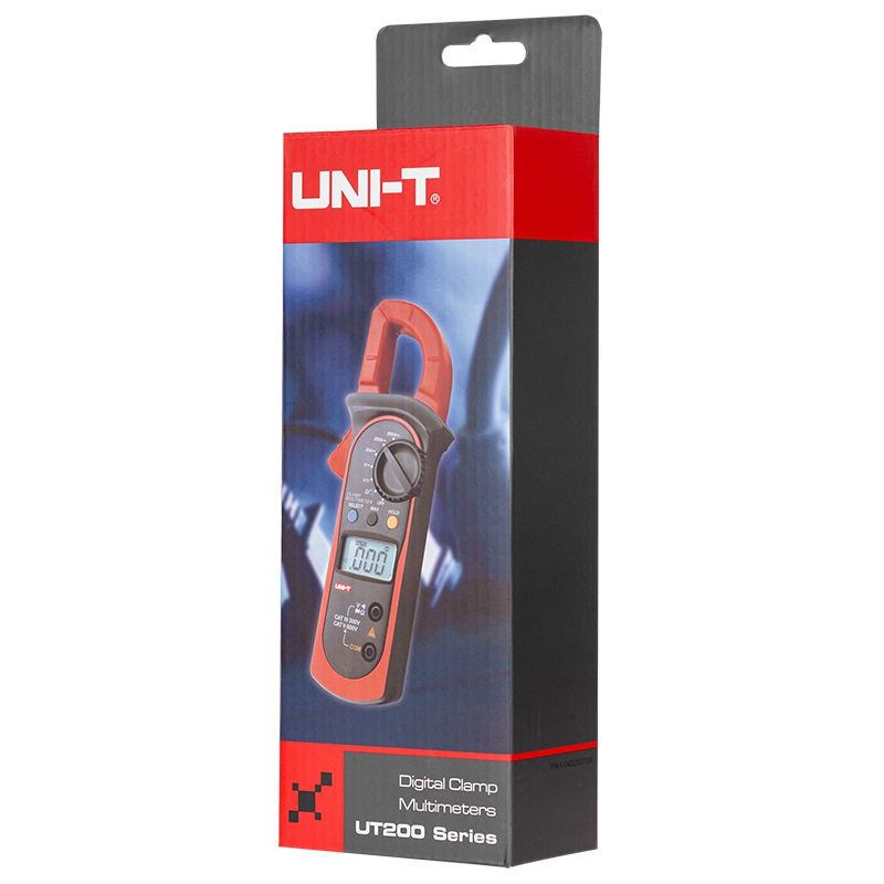 Clampmetru Digital Uni-T UT200A, Capacitate, True RMS, Curent AC/DC, Tensiune, Rezistenta, Autoscalare, Iluminare [5]