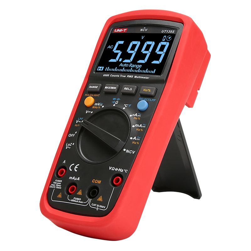Multimetru Digital Uni-T UT139S, True RMS, Temperatura 1000°C, Autoscalare, CAT III 600V, Frecventa, Capacitate [2]