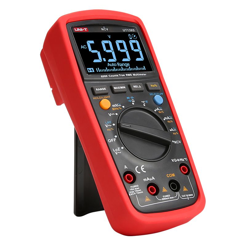Multimetru Digital Uni-T UT139S, True RMS, Temperatura 1000°C, Autoscalare, CAT III 600V, Frecventa, Capacitate [3]