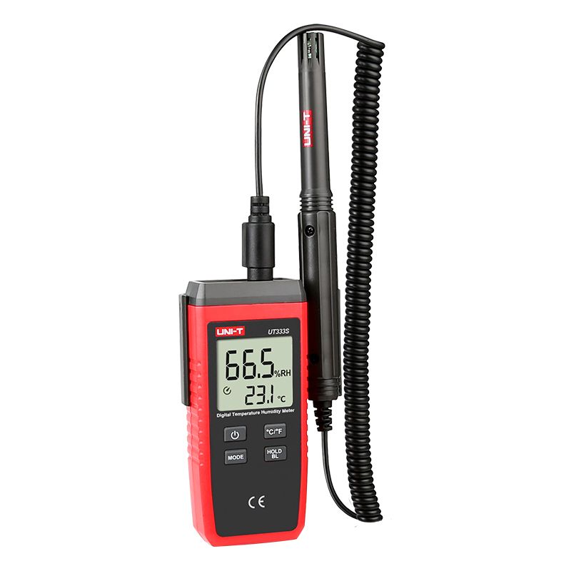 Termohigrometru Digital Uni-T UT333S, Temperatura, Umiditate 0-100% RH, Iluminare, Compact [5]