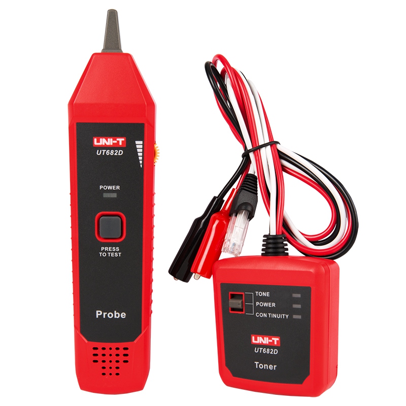 Tester Cablu Uni-T UT682D, Ethernet RJ45 BNC, Continuitate, Scurtcircuit, Circuit Deschis [2]