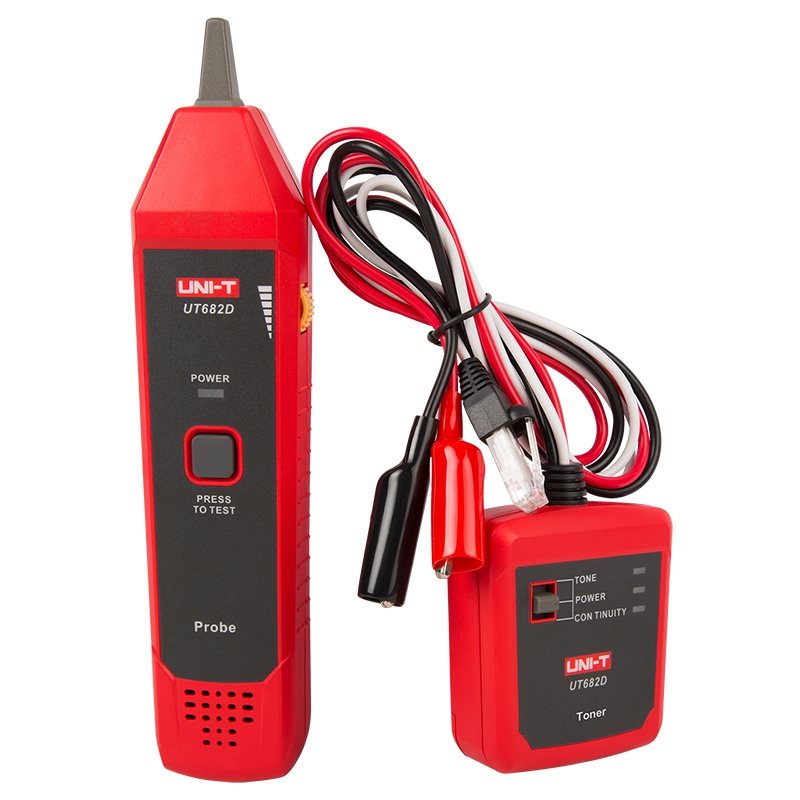 Tester Cablu Uni-T UT682D, Ethernet RJ45 BNC, Continuitate, Scurtcircuit, Circuit Deschis [3]