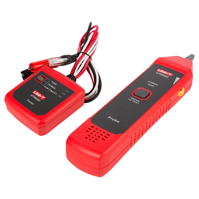 Tester Cablu Uni-T UT682D, Ethernet RJ45 BNC, Continuitate, Scurtcircuit, Circuit Deschis [4]