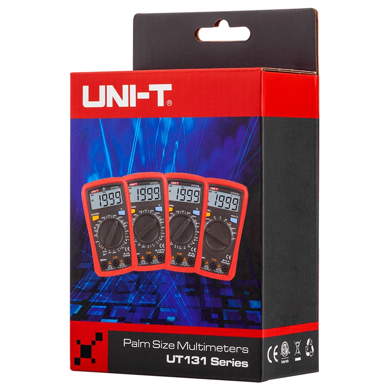 Multimetru Digital Uni-T UT131A, Autoscalare, Capacitate 100µF, Tensiune DC/AC, Curent, Rezistenta, Testare Diode [6]