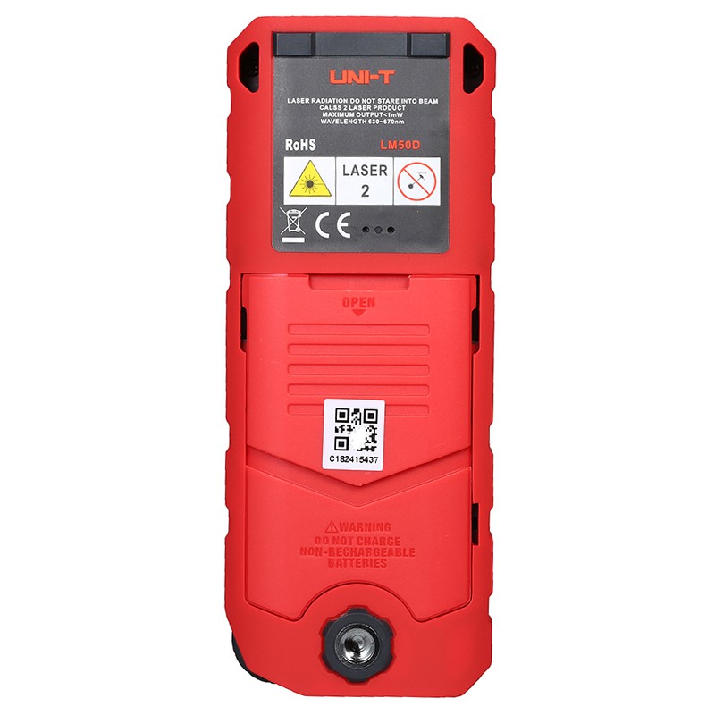Telemetru Digital Laser Uni-T LM50D, Masurare Distanta 0.05-50m, Afisaj LCD, Portabil [4]