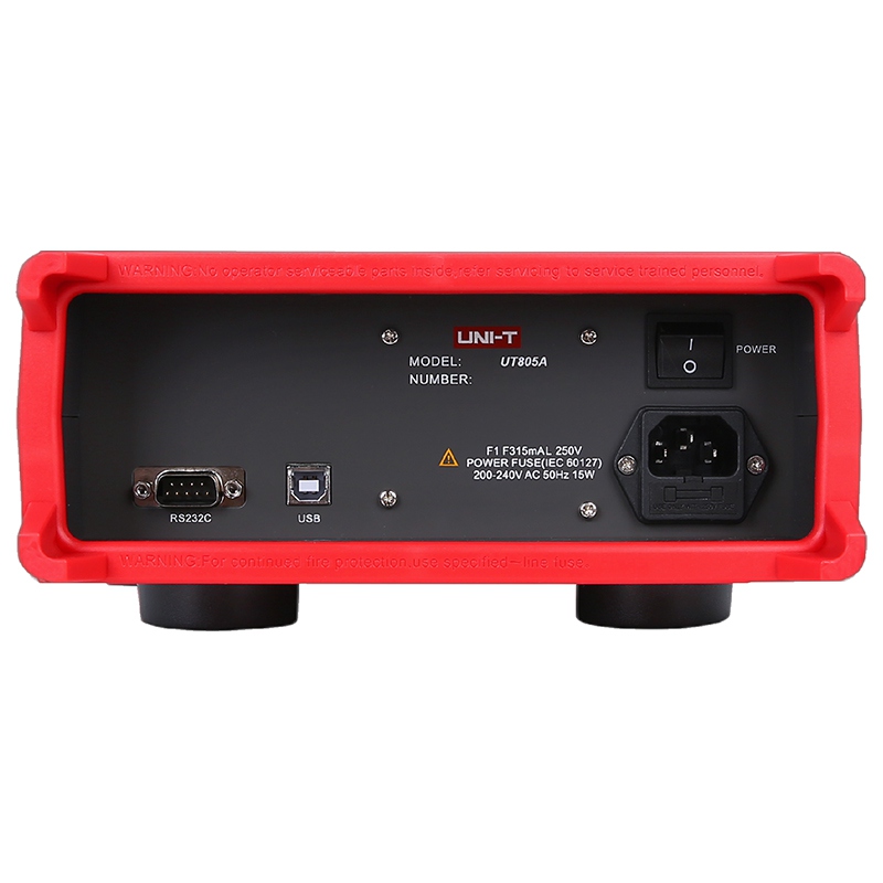 Multimetru Laborator Uni-T UT805A, True RMS, Frecventa 20MHz, USB, Autoscalare, Temperatura, Data Logging [4]