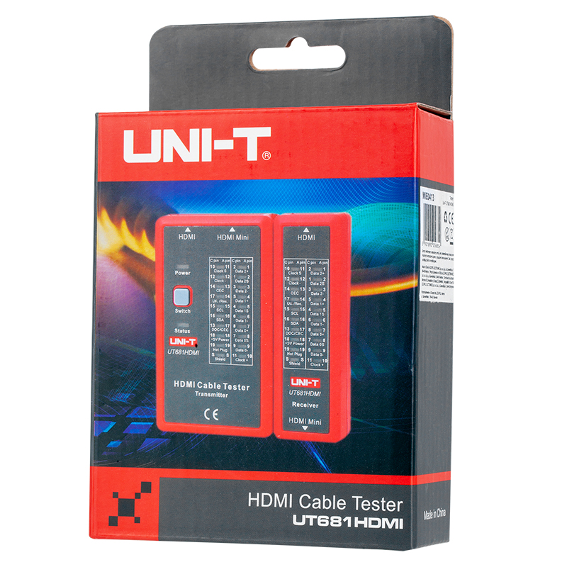Tester Cablu HDMI Uni-T UT681HDMI, Verificare Semnale HDMI, Continuitate, Scurtcircuit [5]
