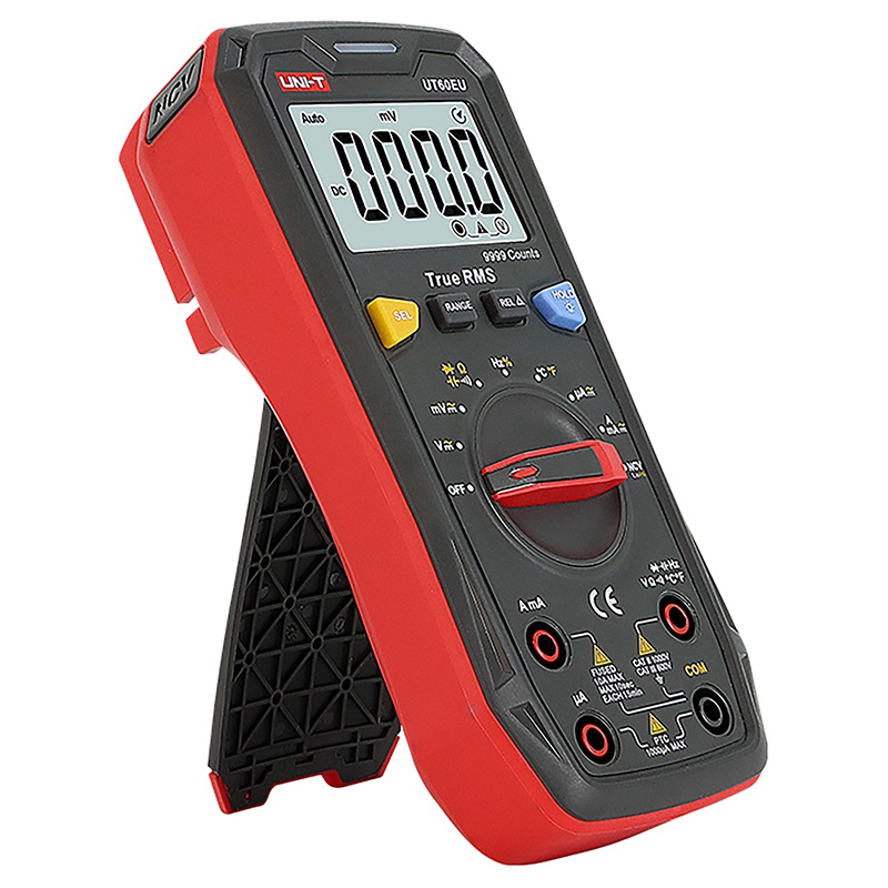 Multimetru Digital Uni-T UT60EU, True RMS, Autoscalare, CAT III 600V, Tensiune, Curent, Rezistenta, Testare Diode [3]