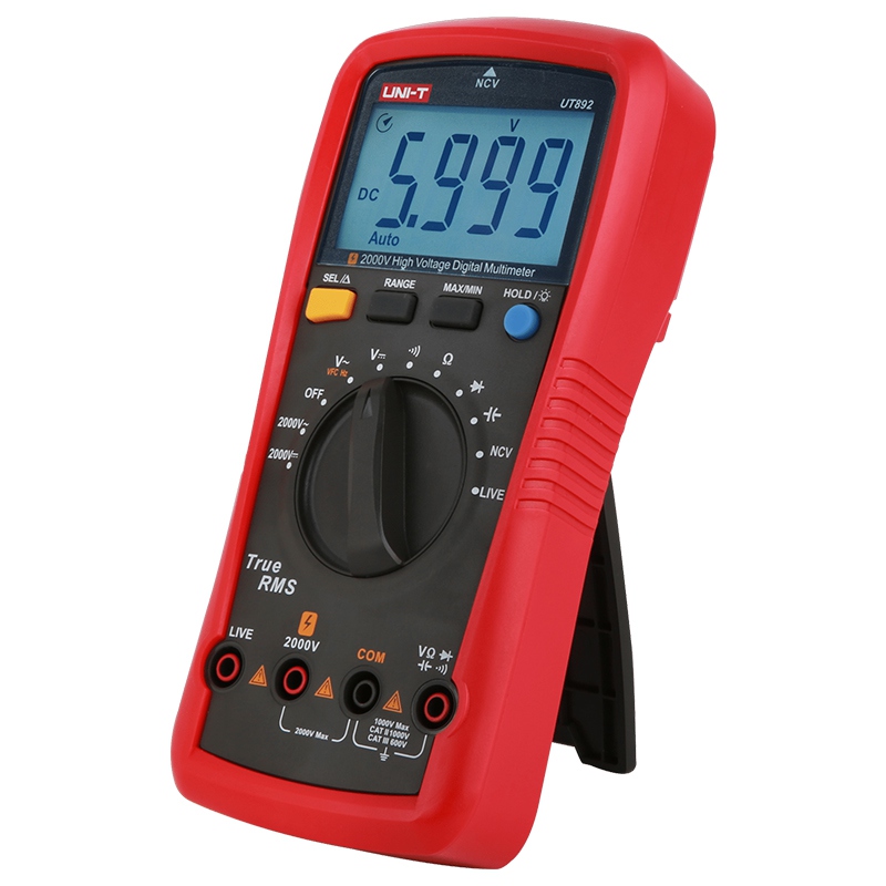 Multimetru Digital Uni-T UT892, True RMS, Autoscalare, NCV, Frecventa, Capacitate, CAT III 1000V, Iluminare [4]