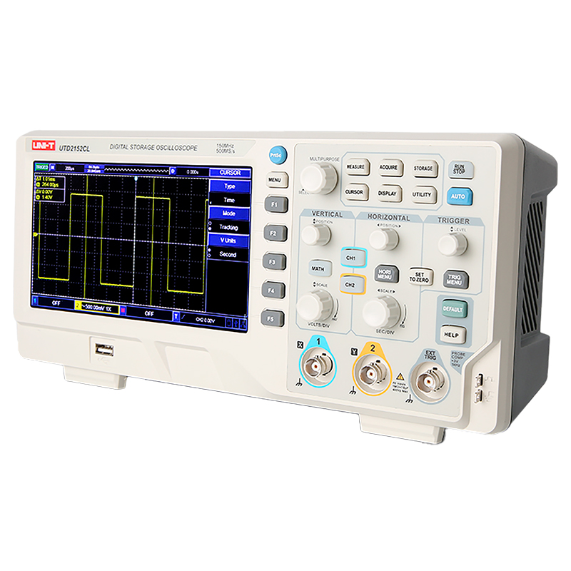 Osciloscop Digital Uni-T UTD2152CL, 2 Canale, 150MHz, 1GSa/s, Portabil cu Baterie [2]