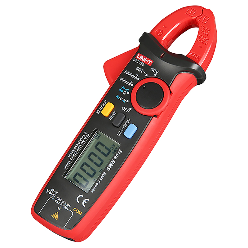 Clampmetru Digital Uni-T UT211B, True RMS, Autoscalare, 200A AC/DC, Tensiune DC/AC, Rezistenta, Compact [5]