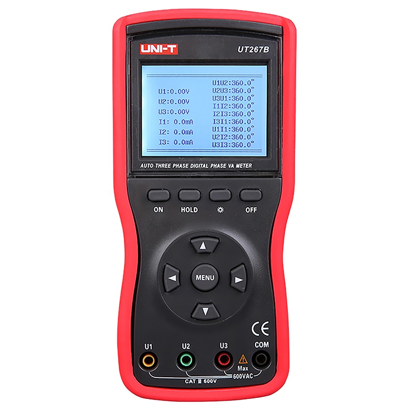 Multimetru Digital Uni-T UT267B, Autoscalare, Frecventa 1MHz, Tip Furca, Curent AC 60A, NCV, Iluminare [1]