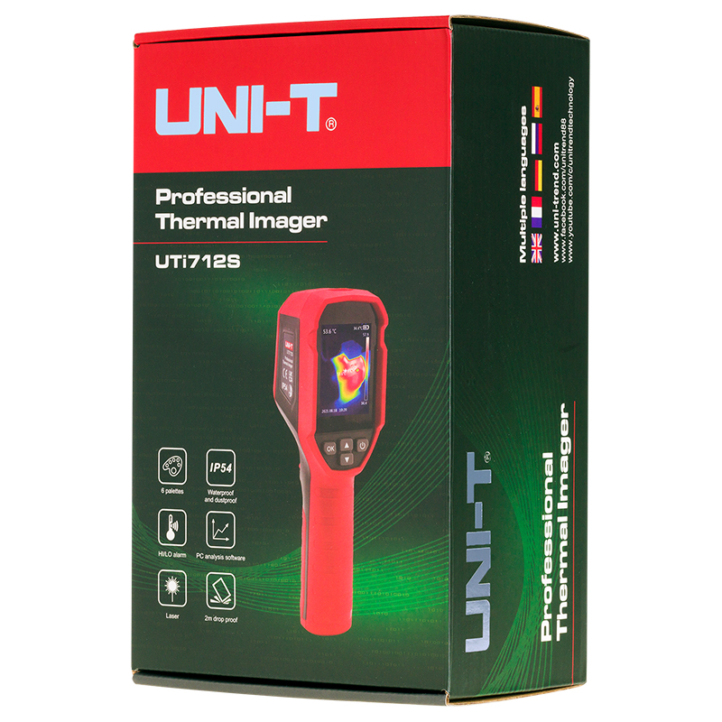 Camera Termoviziune Uni-T UTI712S, 320x240px, -20°C pana la 650°C, USB, Wi-Fi, Profesionala [7]