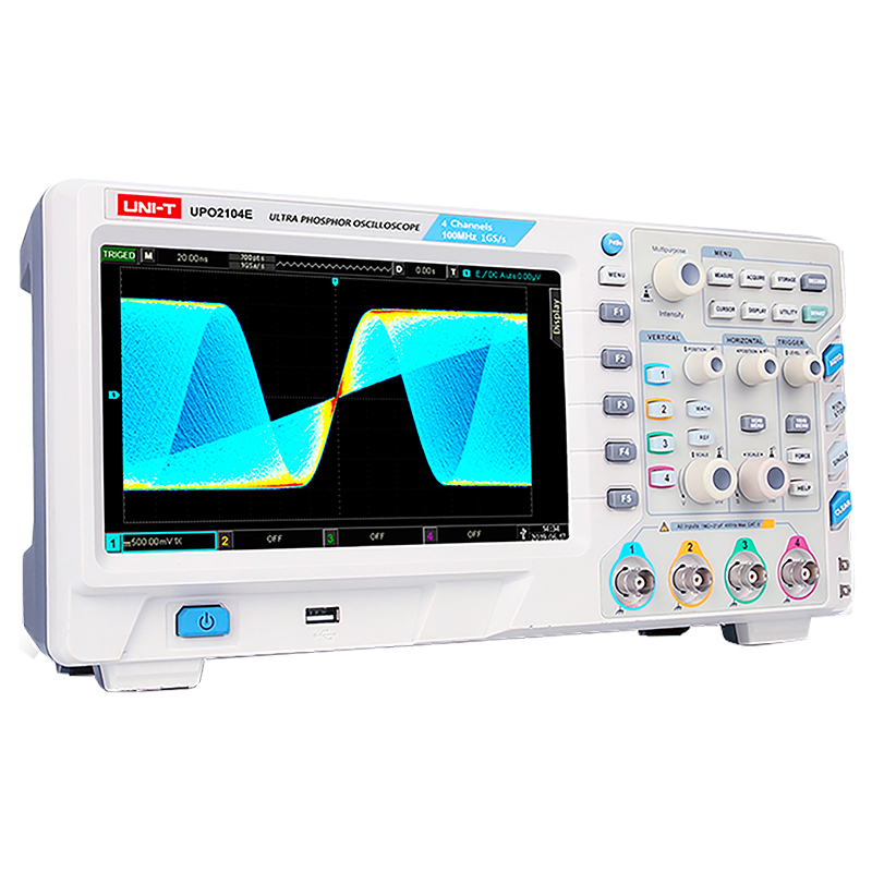 Osciloscop Digital Uni-T UPO2102, 2 Canale, 100MHz, Ultra Phosphor, 1GSa/s, USB [2]