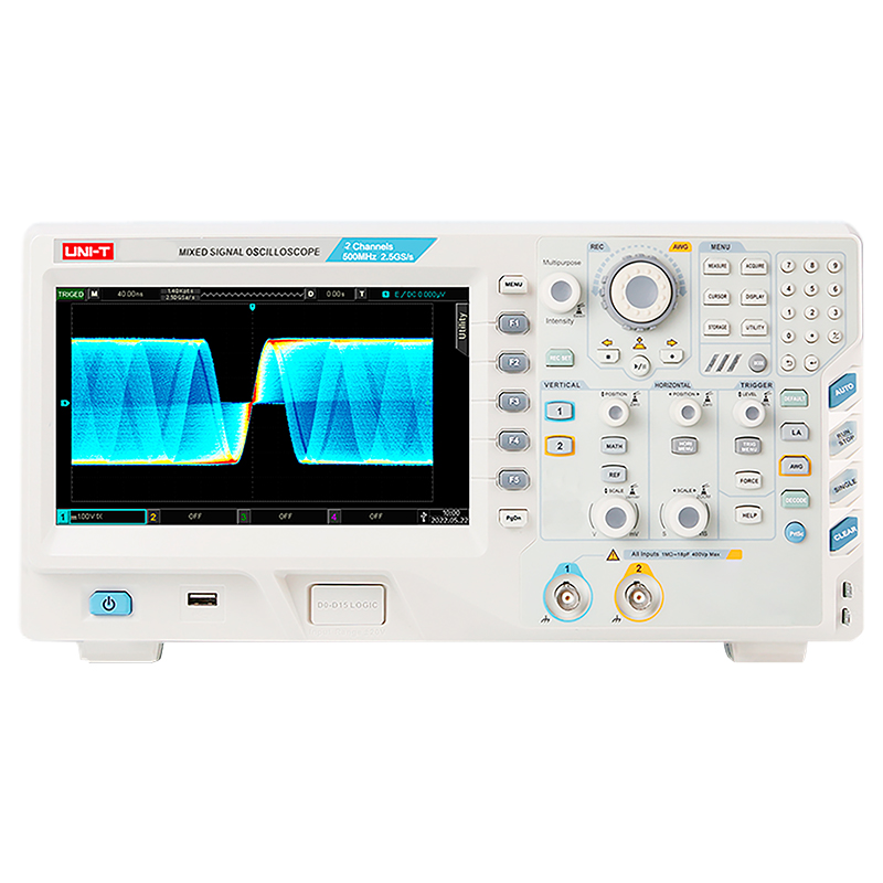 Osciloscop Digital Uni-T UPO3352E, 4 Canale, 350MHz, 2.5GSa/s, Ultra Phosphor, USB [1]