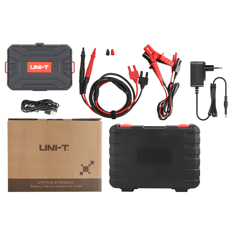 Multimetru Digital Uni-T UT677C, USB, LCR, Inductanta, Capacitate, Frecventa, ESR, Masurare Componente Electronice [6]