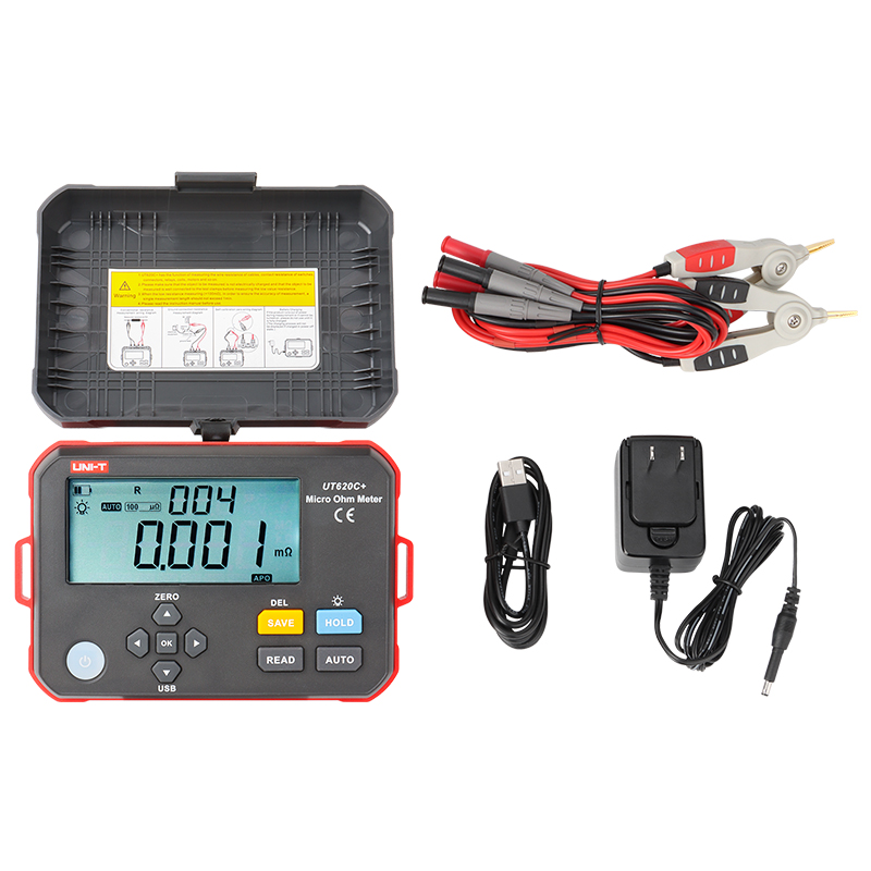 Multimetru Digital Uni-T UT620C, USB, LCR, Inductanta, Capacitate, Rezistenta, Frecventa, Afisaj Iluminat [6]