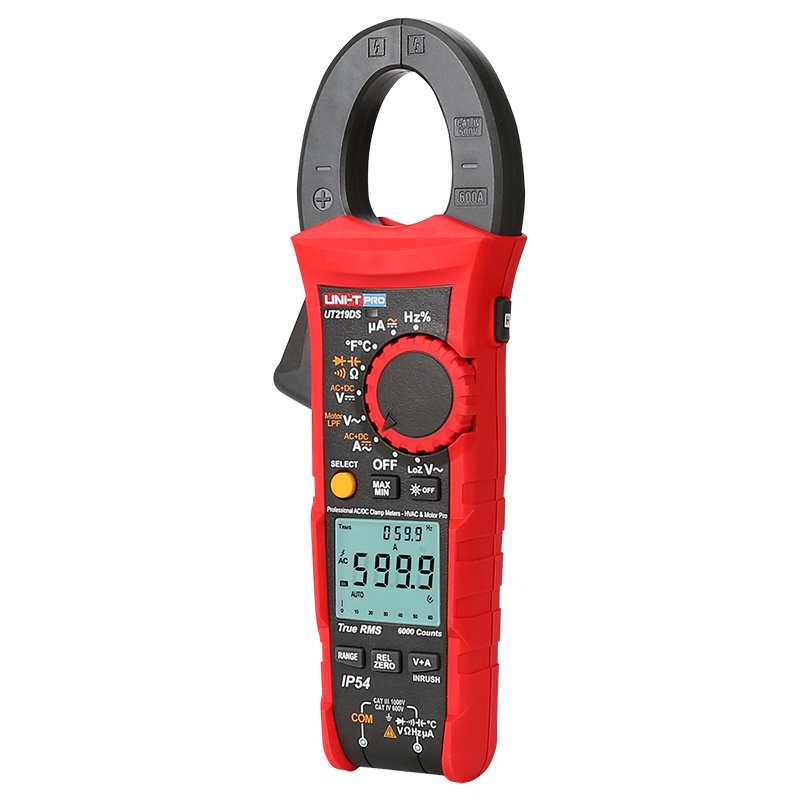 Multimetru Digital Uni-T UT219DS, True RMS, Temperatura 1000°C, CAT III 600V, IP54, Autoscalare, Frecventa [2]