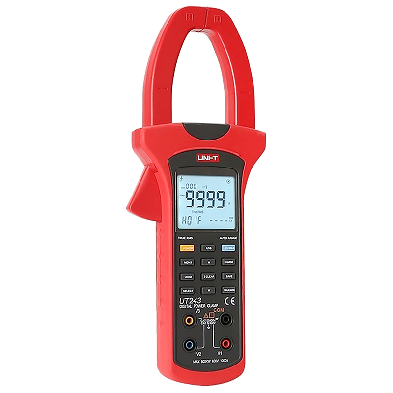 Multimetru Digital Uni-T UT243, True RMS, USB, Tip Furca, Curent AC/DC 60A, NCV, Autoscalare, Iluminare [3]