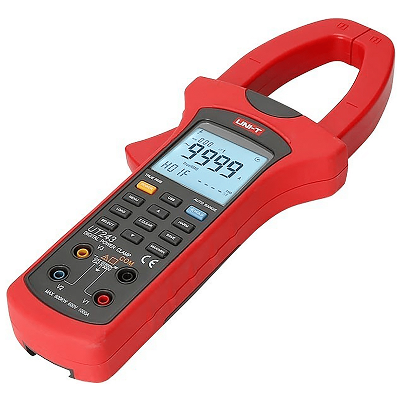 Multimetru Digital Uni-T UT243, True RMS, USB, Tip Furca, Curent AC/DC 60A, NCV, Autoscalare, Iluminare [5]