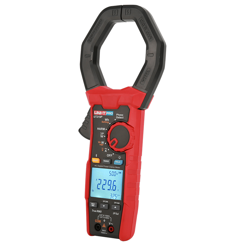 Clampmetru Digital Uni-T UT219P, True RMS, Frecventa 10MHz, 600A AC, IP54, LoZ, CAT III 600V, Autoscalare [2]