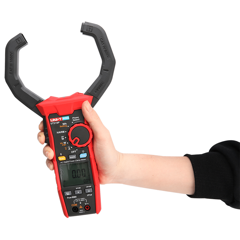 Clampmetru Digital Uni-T UT219P, True RMS, Frecventa 10MHz, 600A AC, IP54, LoZ, CAT III 600V, Autoscalare [5]