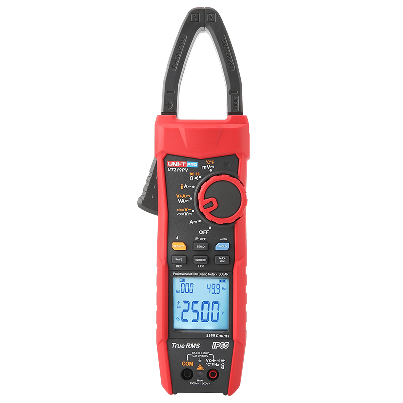 Multimetru Digital Uni-T UT219PV, True RMS, Temperatura 1000°C, Frecventa, 600A AC, IP54, CAT III 600V [1]