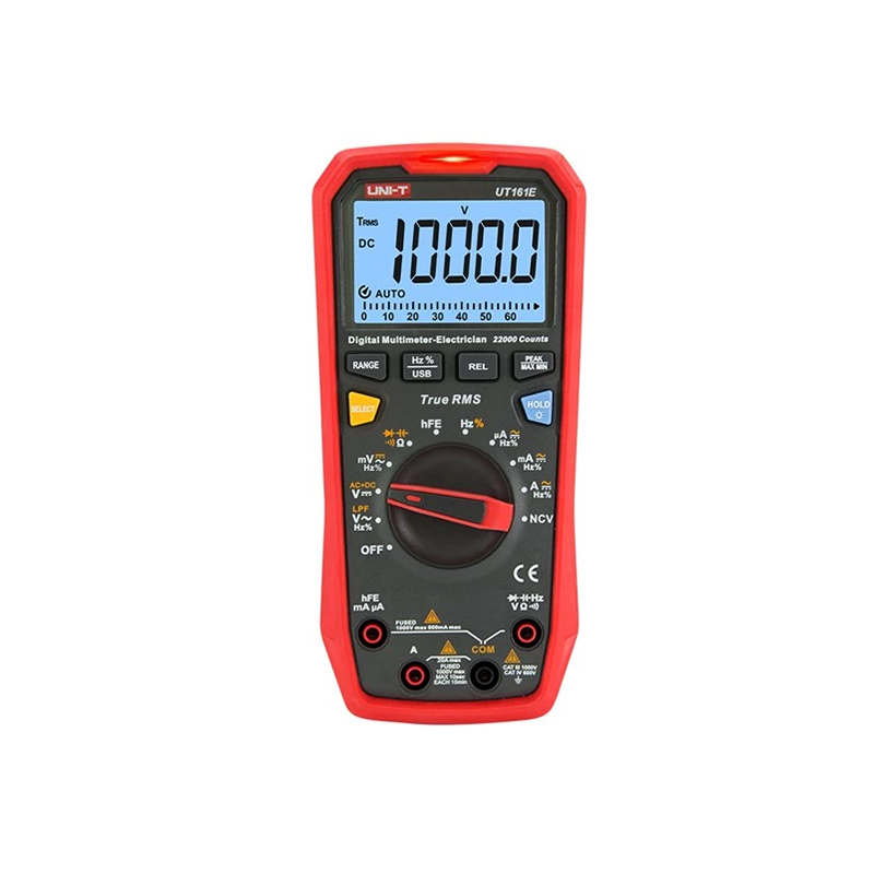 Tester Rezistenta Izolatie Uni-T UT161E, True RMS, USB, CAT IV 600V, Izolatie, Impedanta Linie, Succesiune Faze [1]