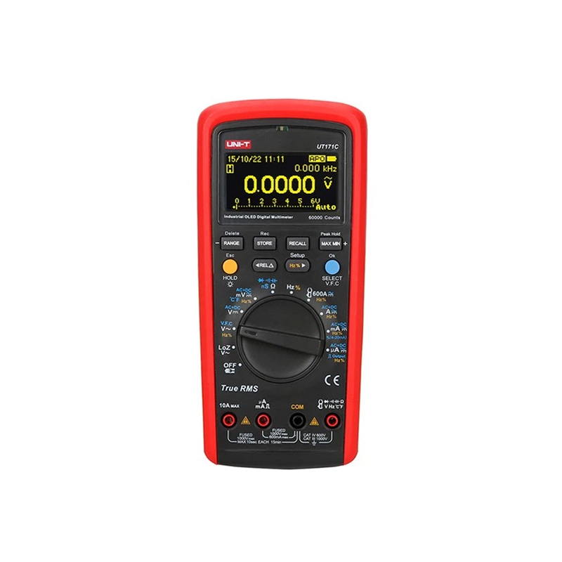 Multimetru Digital Uni-T UT171C, USB, Temperatura 1000°C, True RMS, Frecventa 60MHz, CAT III 1000V, Autoscalare [1]