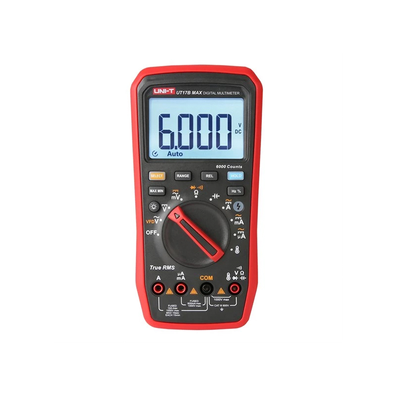 Multimetru Digital Uni-T UT17B, Temperatura 1000°C, Frecventa, NCV, True RMS, CAT III 600V, Autoscalare [1]