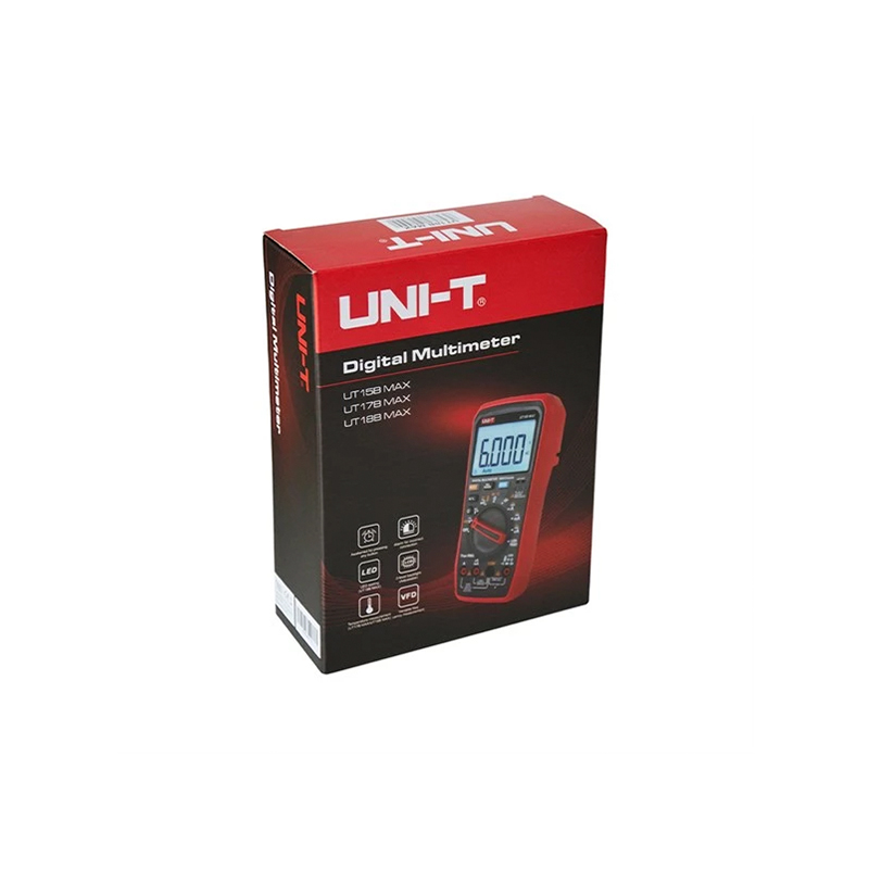 Multimetru Digital Uni-T UT17B, Temperatura 1000°C, Frecventa, NCV, True RMS, CAT III 600V, Autoscalare [5]
