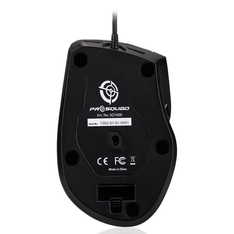 MOUSE GAMING 6000DPI PROSQUAD MOUSE GAMING 6000DPI PROSQUAD